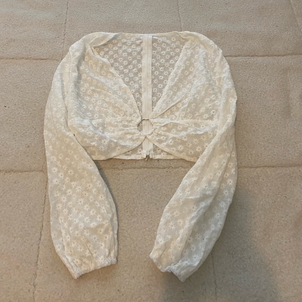 Cute flowered blouse from shein